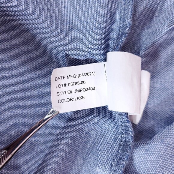 Johnnie-O Mens Size XL Linny Prep-formance Lake Short Sleeve Polo Shirt JMPO3400 - Picture 9 of 12